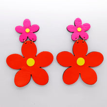 Charger l'image dans la galerie, Boucles d'oreilles •FLORBA• fluos