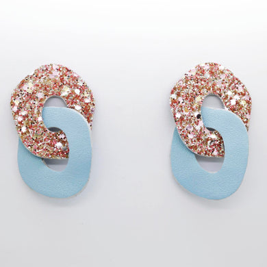 Boucles d'oreilles •DAGDA• à paillettes