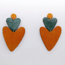Charger l'image dans la galerie, Boucles d'oreilles •BELLÄ• bicolores
