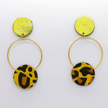 Charger l&#39;image dans la galerie, Boucles d&#39;oreilles •RONA• à motifs