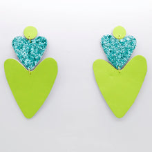 Charger l'image dans la galerie, Boucles d'oreilles •BELLÄ• à paillettes