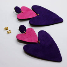 Charger l'image dans la galerie, Boucles d'oreilles •BELLÄ• bicolores