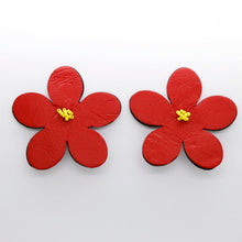 Charger l'image dans la galerie, Boucles d'oreilles •RITA• rouges