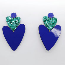 Charger l'image dans la galerie, Boucles d'oreilles •BELLÄ• à paillettes
