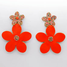 Charger l'image dans la galerie, Boucles d'oreilles •FLORBA• fluos