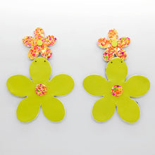 Charger l'image dans la galerie, Boucles d'oreilles •FLORBA• fluos