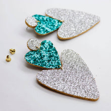 Charger l'image dans la galerie, Boucles d'oreilles •BELLÄ• à paillettes