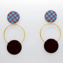 Charger l&#39;image dans la galerie, Boucles d&#39;oreilles •RONA• à motifs
