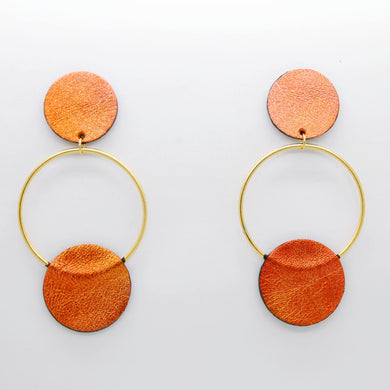 Boucles d'oreilles •RONA• bronzes