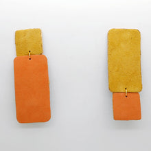 Charger l'image dans la galerie, Boucles d'oreilles •GYNE• bicolores