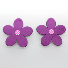 Charger l'image dans la galerie, Boucles d'oreilles •RITA• violettes