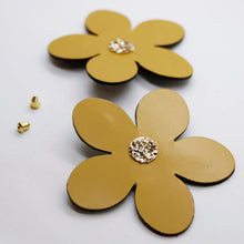 Charger l'image dans la galerie, Boucles d'oreilles •RITA• ocre