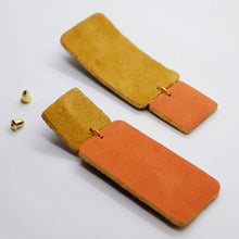 Charger l'image dans la galerie, Boucles d'oreilles •GYNE• bicolores