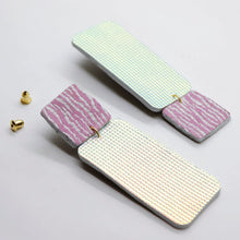 Charger l'image dans la galerie, Boucles d'oreilles •GYNE• argentées