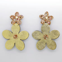 Charger l'image dans la galerie, Boucles d'oreilles •FLORBA• dorées
