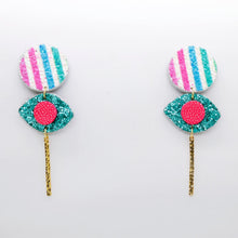 Charger l&#39;image dans la galerie, Boucles d&#39;oreilles •POTENCO• à paillettes