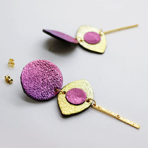 Boucles d'oreilles •POTENCO• sunset