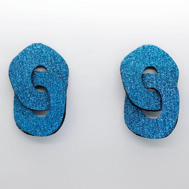 Boucles d'oreilles •DAGDA• à paillettes
