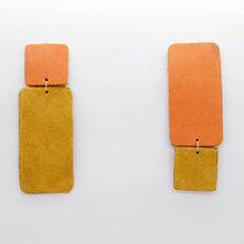 Charger l'image dans la galerie, Boucles d'oreilles •GYNE• bicolores