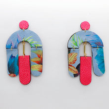 Charger l'image dans la galerie, Boucles d'oreilles •SOCA• à motifs
