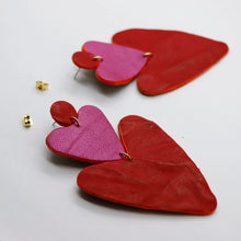 Charger l'image dans la galerie, Boucles d'oreilles •BELLÄ• bicolores