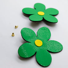 Charger l'image dans la galerie, Boucles d'oreilles •RITA• vertes