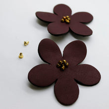Charger l'image dans la galerie, Boucles d'oreilles •RITA• marron