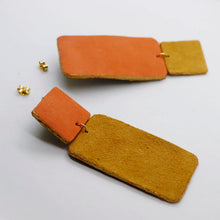 Charger l'image dans la galerie, Boucles d'oreilles •GYNE• bicolores