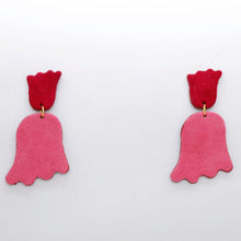 Charger l'image dans la galerie, Boucles d'oreilles en cuir •PETULA• bicolores