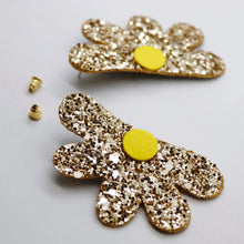 Charger l'image dans la galerie, Boucles d'oreilles en cuir •AUBA• à paillettes
