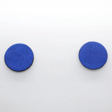 Charger l'image dans la galerie, Boucles d'oreilles en cuir •MINI-SUNI• bleues