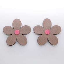 Charger l'image dans la galerie, Boucles d'oreilles en cuir •RITA• à paillettes