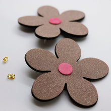 Charger l'image dans la galerie, Boucles d'oreilles en cuir •RITA• à paillettes