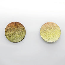 Charger l'image dans la galerie, Boucles d'oreilles en cuir •SUNI• sunset