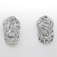 Charger l'image dans la galerie, Boucles d'oreilles en cuir •DAGDA• à paillettes