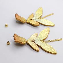 Charger l'image dans la galerie, Boucles d'oreilles en cuir •FULIA• sunset