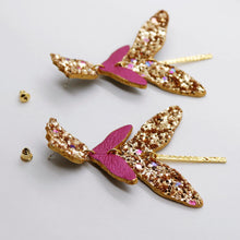 Charger l'image dans la galerie, Boucles d'oreilles en cuir •FULIA• à paillettes