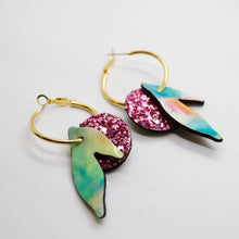 Charger l'image dans la galerie, Boucles d'oreilles en cuir •Petit défaut•