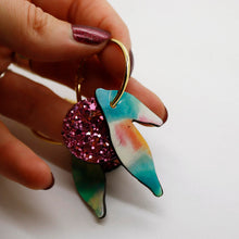 Charger l'image dans la galerie, Boucles d'oreilles en cuir •Petit défaut•