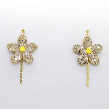 Charger l'image dans la galerie, Boucles d'oreilles en cuir •MILA• à paillettes