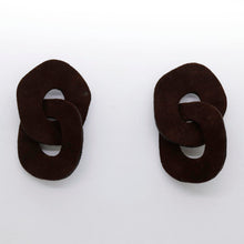 Charger l'image dans la galerie, Boucles d'oreilles en cuir • Petit Défaut •