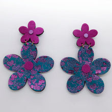 Charger l'image dans la galerie, Boucles d'oreilles •FLORBA• à motifs