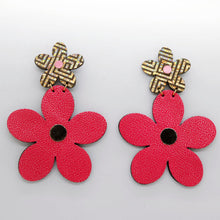 Charger l'image dans la galerie, Boucles d'oreilles •FLORBA• roses