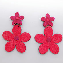 Charger l'image dans la galerie, Boucles d'oreilles •FLORBA• roses