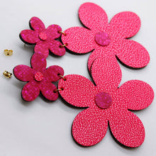 Charger l'image dans la galerie, Boucles d'oreilles •FLORBA• roses