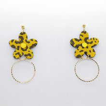 Charger l'image dans la galerie, Boucles d'oreilles en cuir •MILA• léopard