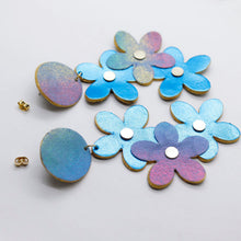 Charger l'image dans la galerie, Boucles d'oreilles en cuir •Petit Défaut•