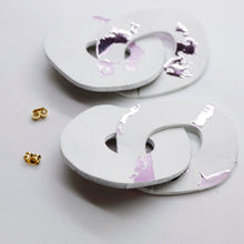 Charger l'image dans la galerie, Boucles d'oreilles en cuir •Petit Défaut•