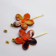 Charger l'image dans la galerie, Boucles d'oreilles en cuir •MILA• à motifs