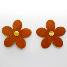 Charger l'image dans la galerie, Boucles d'oreilles en cuir •RITA• en daim